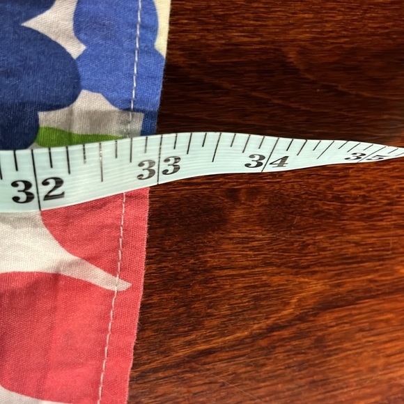 Altar’d State Womens Mini Dress S Pink Blue Floral Puffy Sleeves Stretch Ruffles - Picture 11 of 12